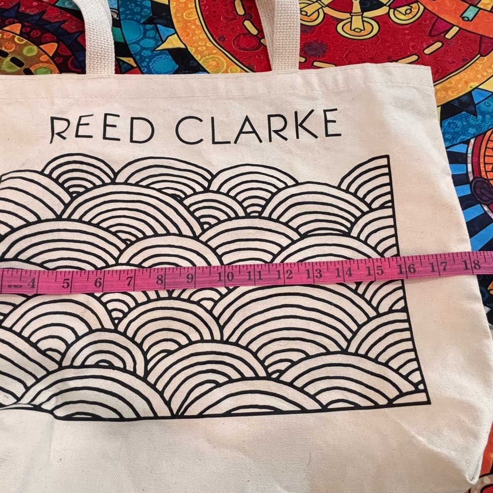 Reed Clarke Canvas Tote Bag - Picture 6 of 6
